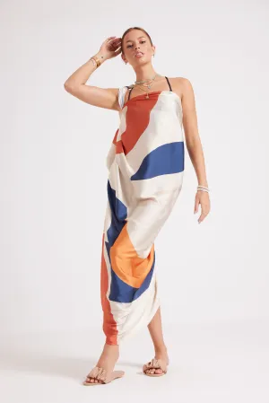 ABSTRACT OBSESSION COVER UP SARONG