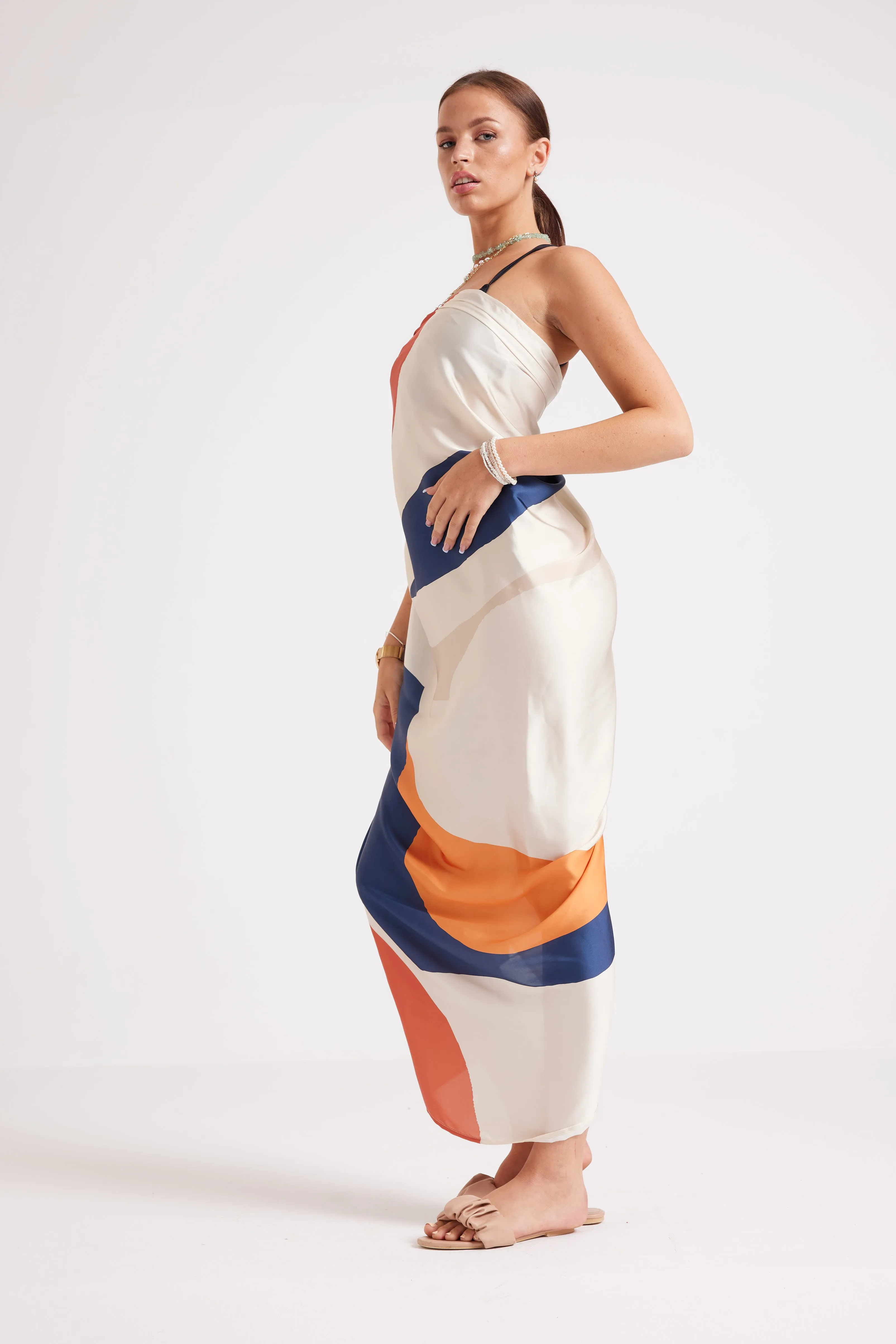 ABSTRACT OBSESSION COVER UP SARONG