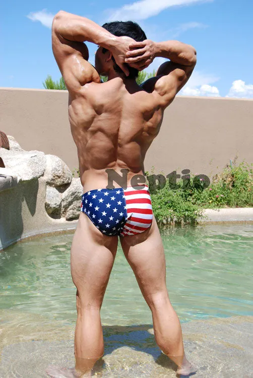 American Flag Stars & Stripes Swim Bikini