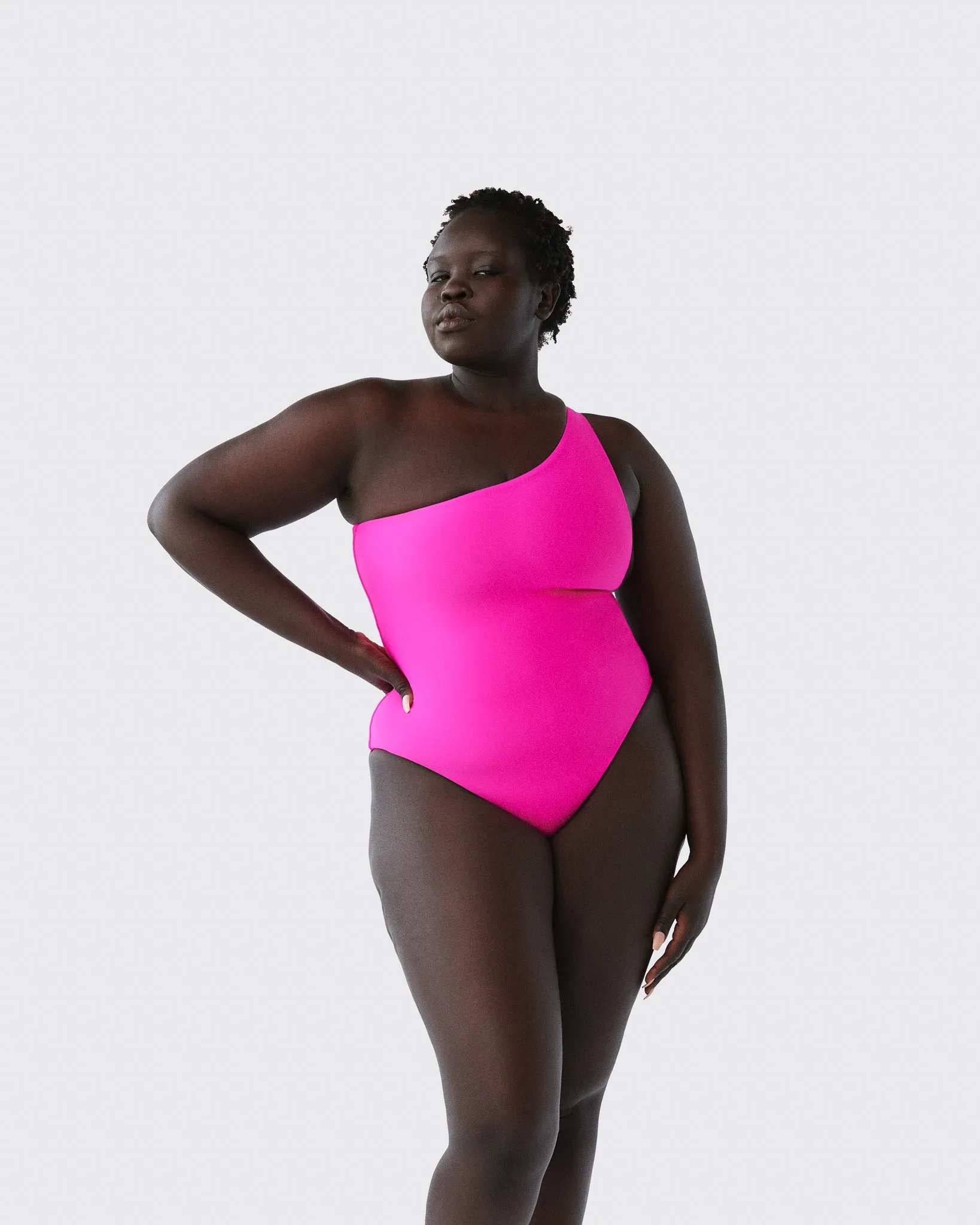 Bamboo B Hoop One-Piece Swimsuit