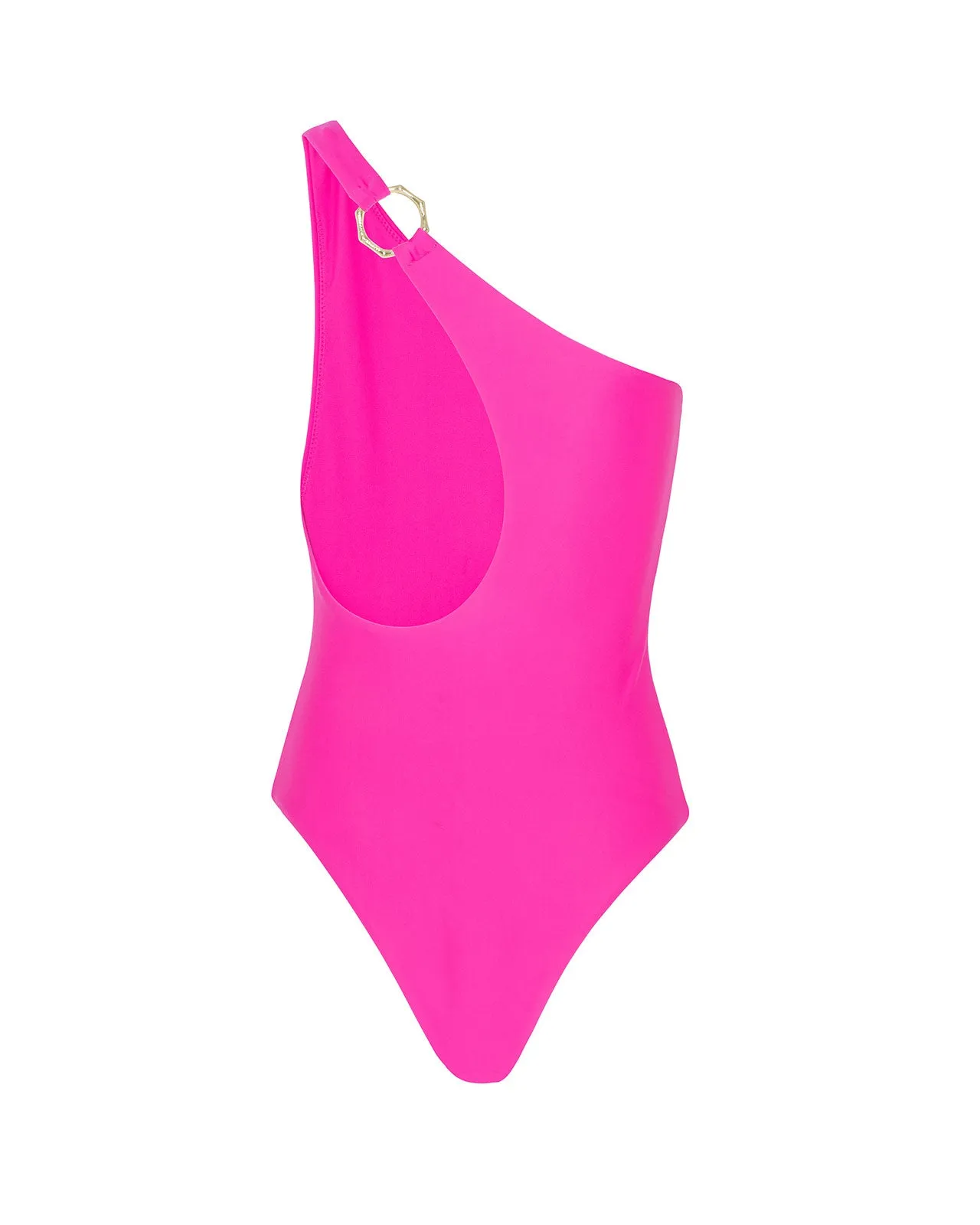 Bamboo B Hoop One-Piece Swimsuit