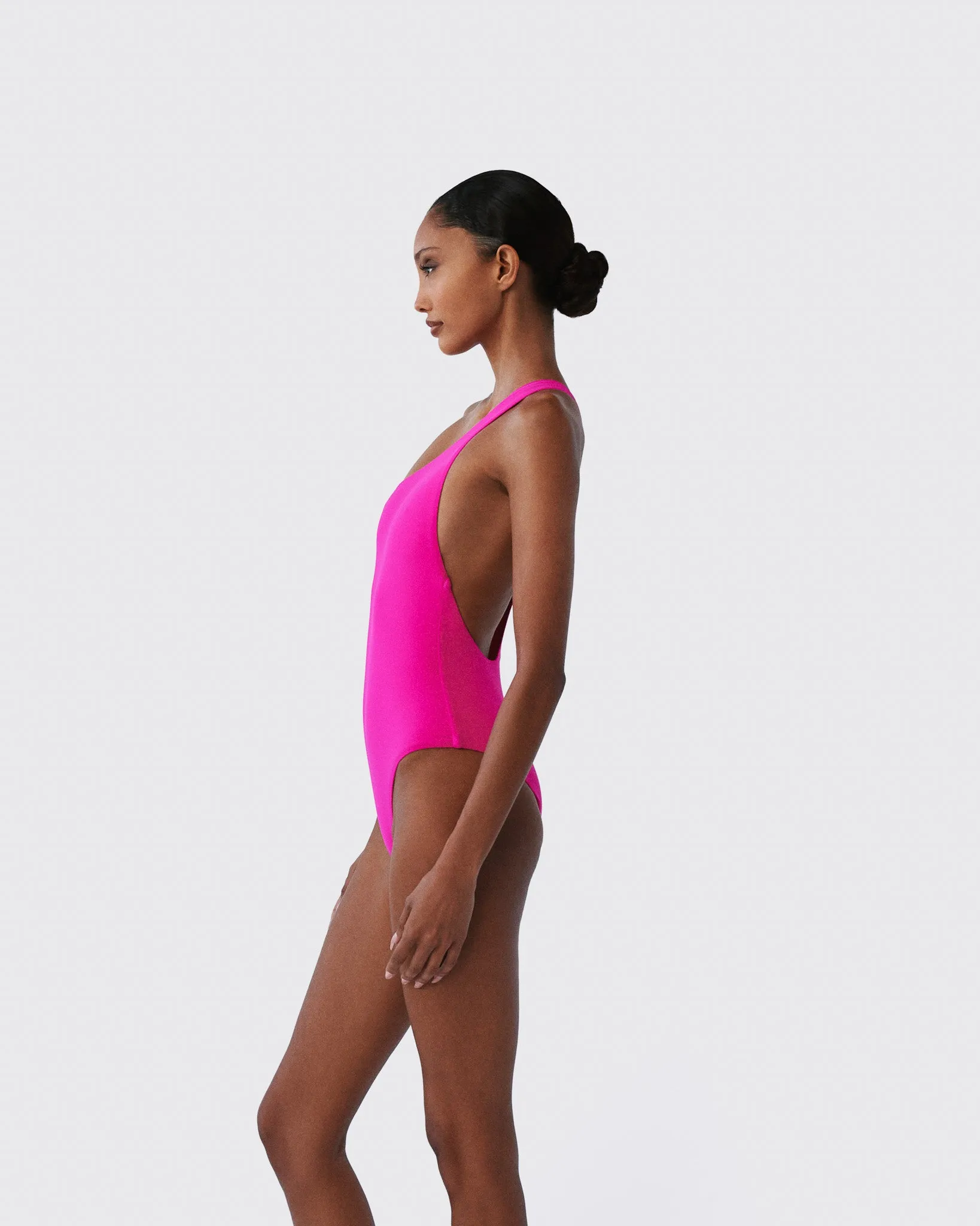 Bamboo B Hoop One-Piece Swimsuit