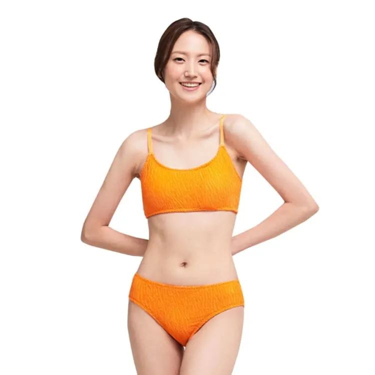 Barrel Womens Ocean Bikini Bottom-ORANGE
