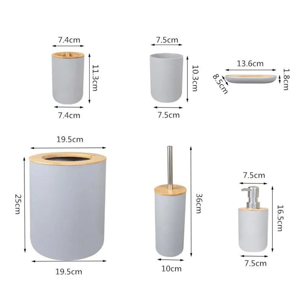 Beauty Bathroom Accessories Set