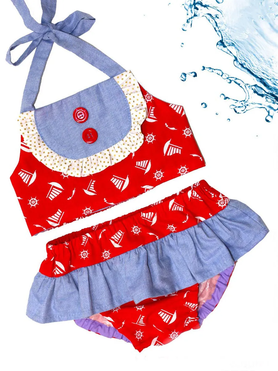 BIRDIE - Toddler Swimsuit Sewing Pattern (2-6T)