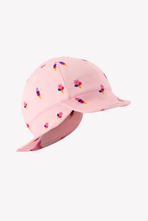 BONTON LESOLEILBB ICE CREAM FLOWER GRAPHIC SUN HAT
