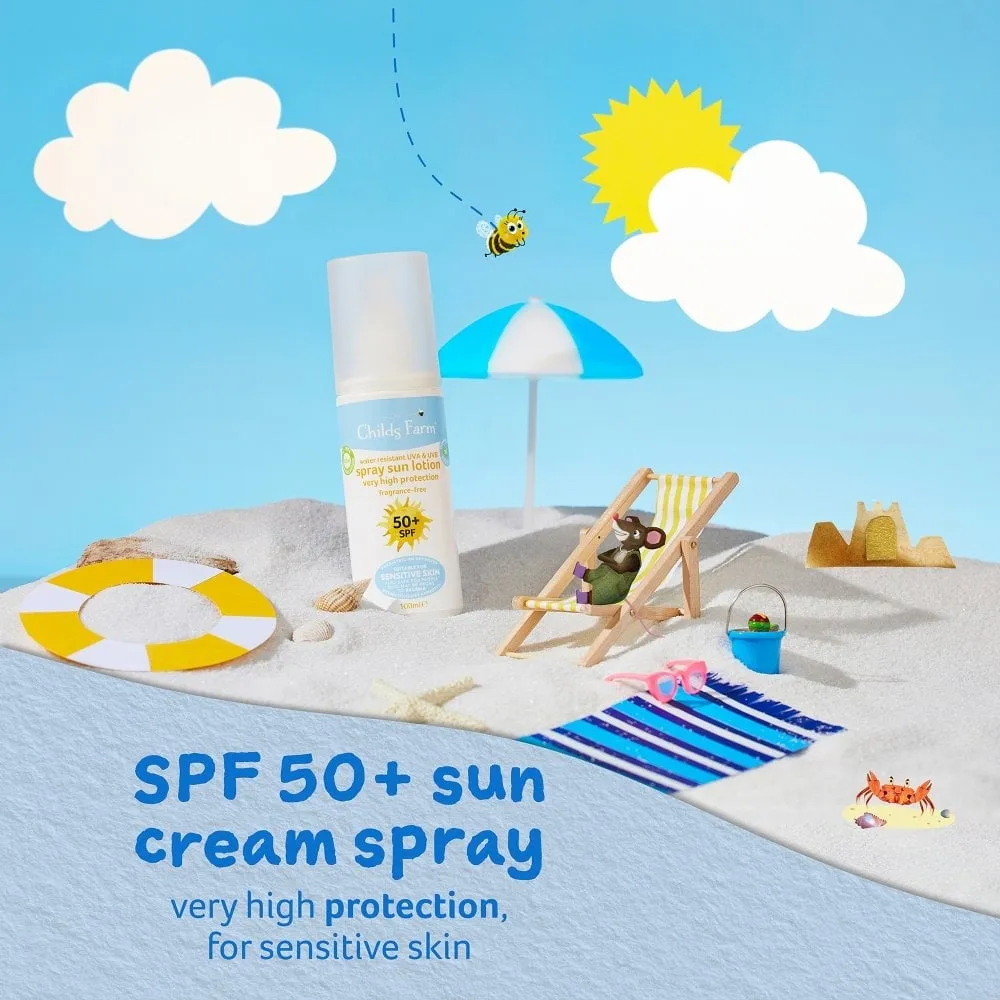 Childs Farm Sun Lotion Spray Sunscreen SPF50  100ml