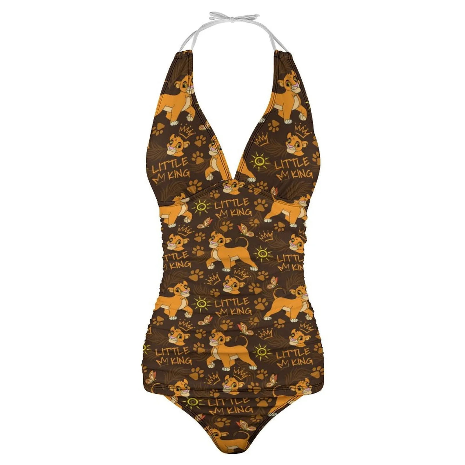 Disney Lion King Little King Women's Split Swimsuit