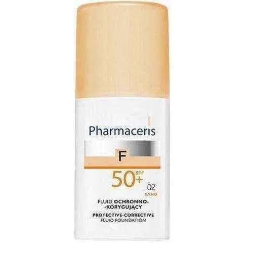ERIS Pharmaceris F Protective Fluid SPF50   Healing 02 Sand 30ml