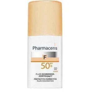 ERIS Pharmaceris F Protective Fluid SPF50   Healing 02 Sand 30ml