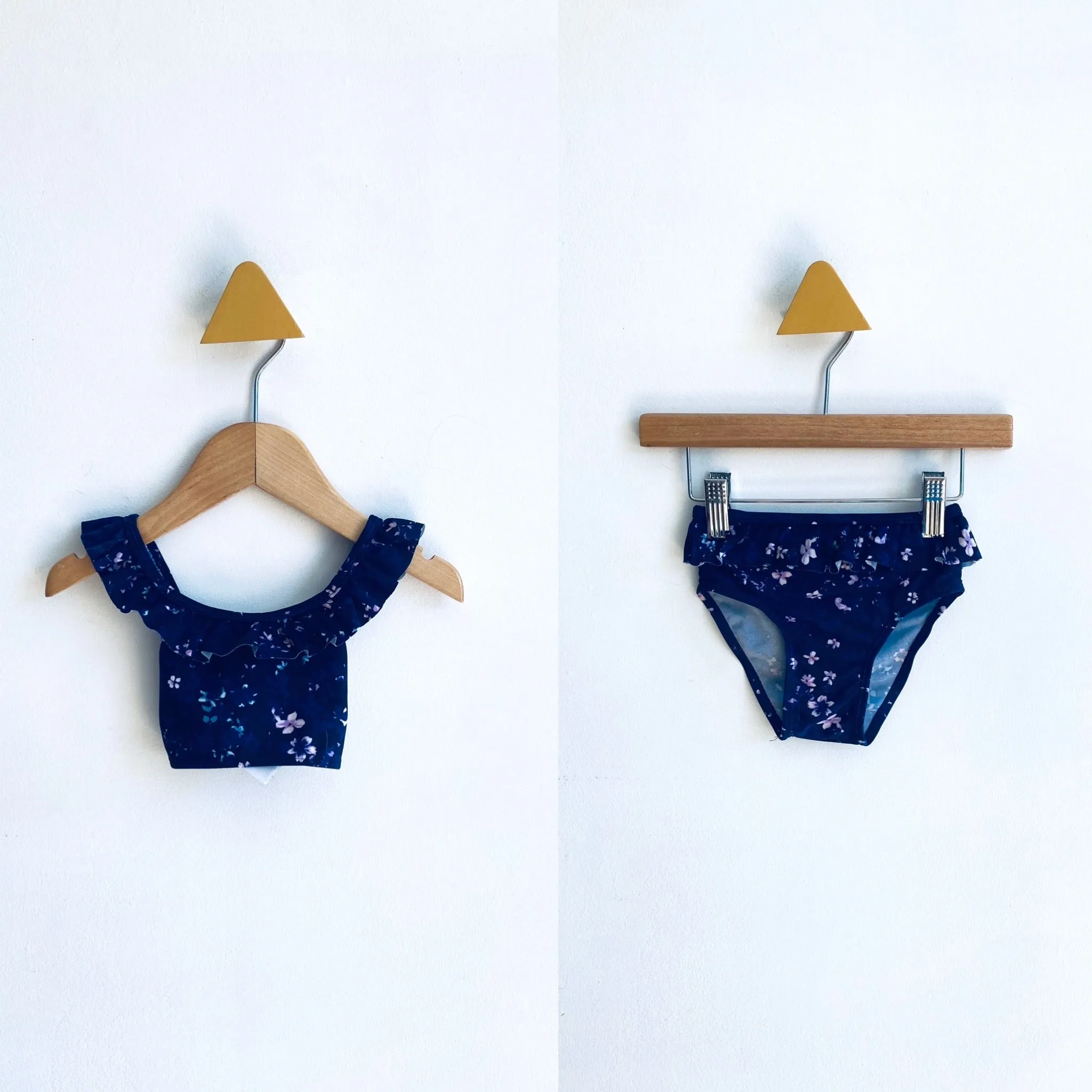 Floral 2 Piece Swimsuit // 6-12M