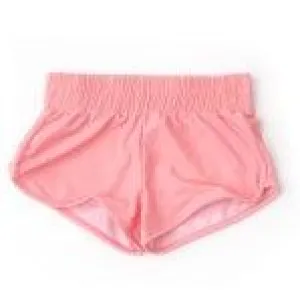 Girls Bottoms | Swim Shorts- Coral | Shade Critters