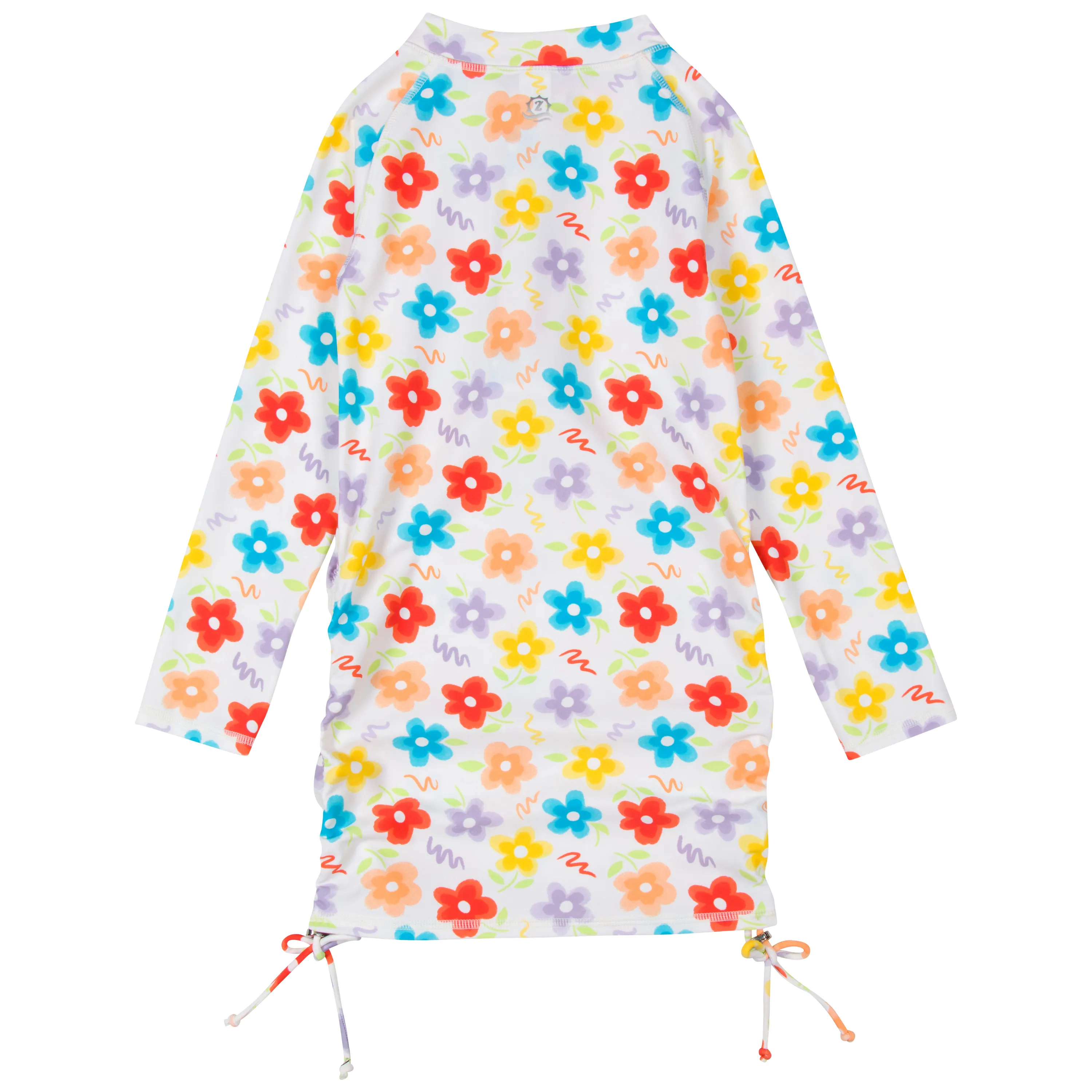Girls Long Sleeve Swim Dress Cover Up | "Blossom"