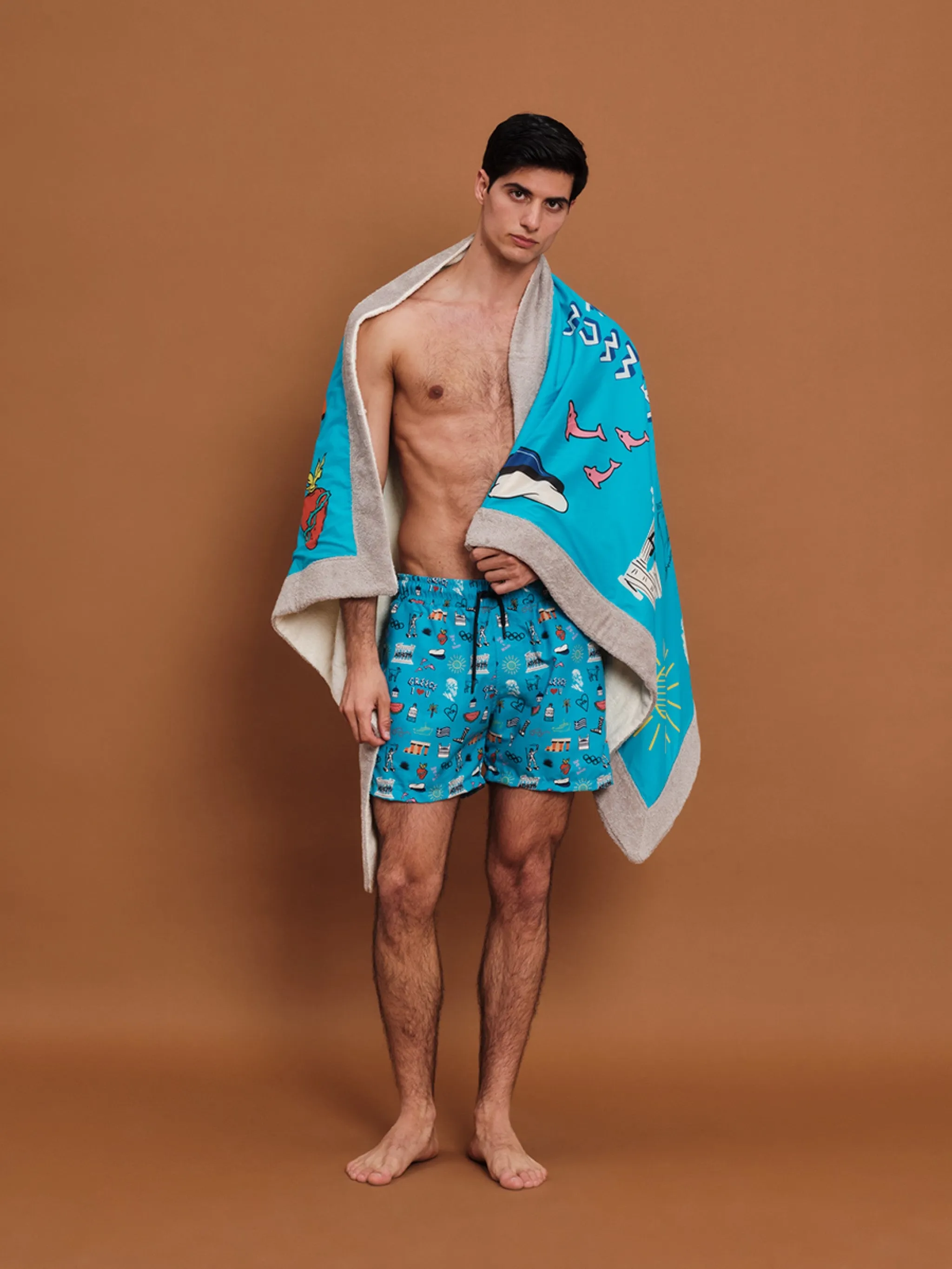 Greece I Love You | Men's Swimwear
