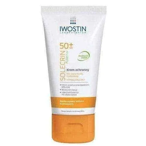 IWOSTIN Solecrin Purritin SPF50  protective cream 50ml