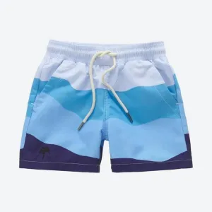 Kids Swim Short (Ice Wave)