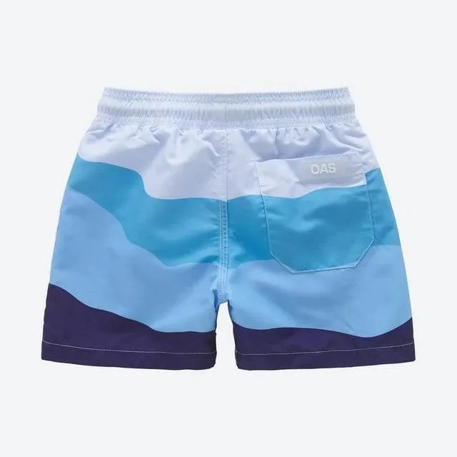 Kids Swim Short (Ice Wave)