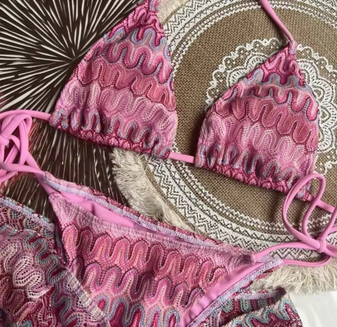 Kiyah’s 3pc Bikini Set
