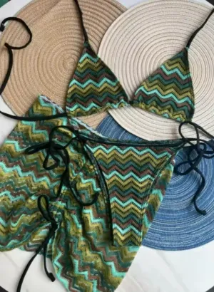 Kiyah’s 3pc Bikini Set