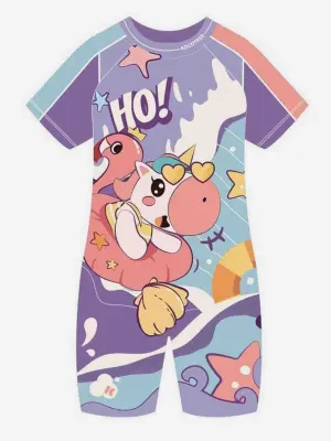 Little Surprise Box Flamingo Float Unicorn Swimwear for Kids & Toddlers