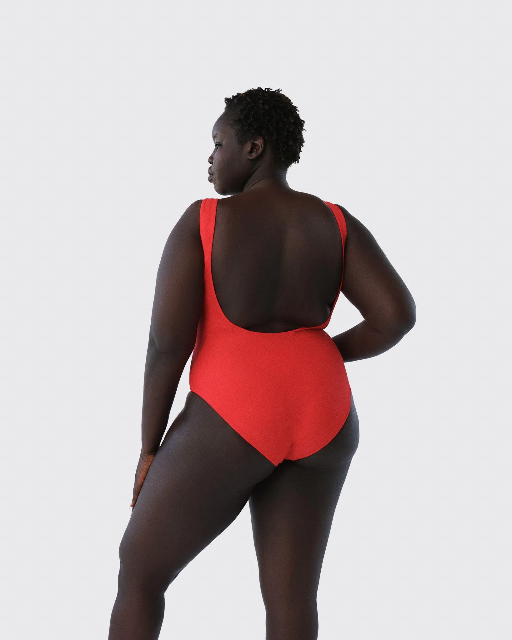 Logo One-Piece Swimsuit