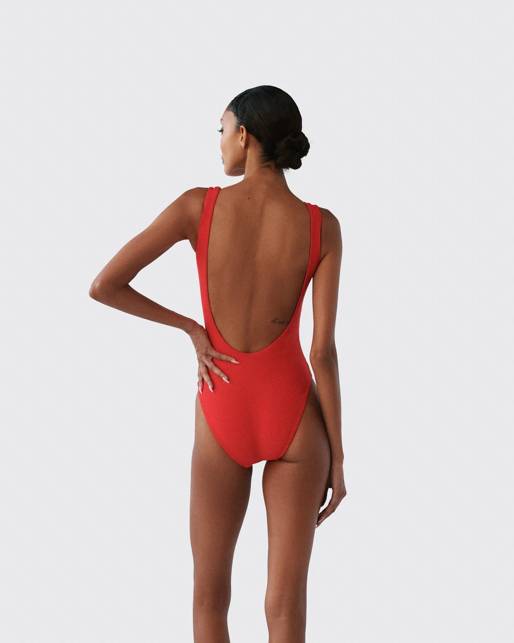 Logo One-Piece Swimsuit