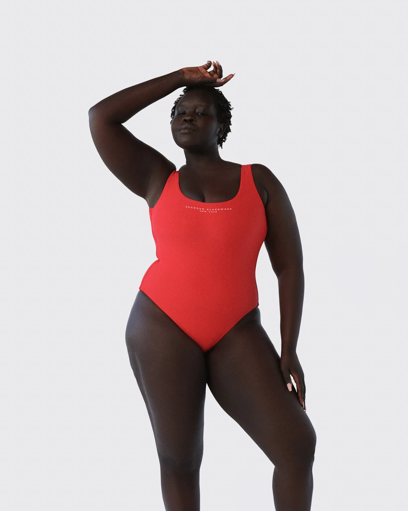 Logo One-Piece Swimsuit