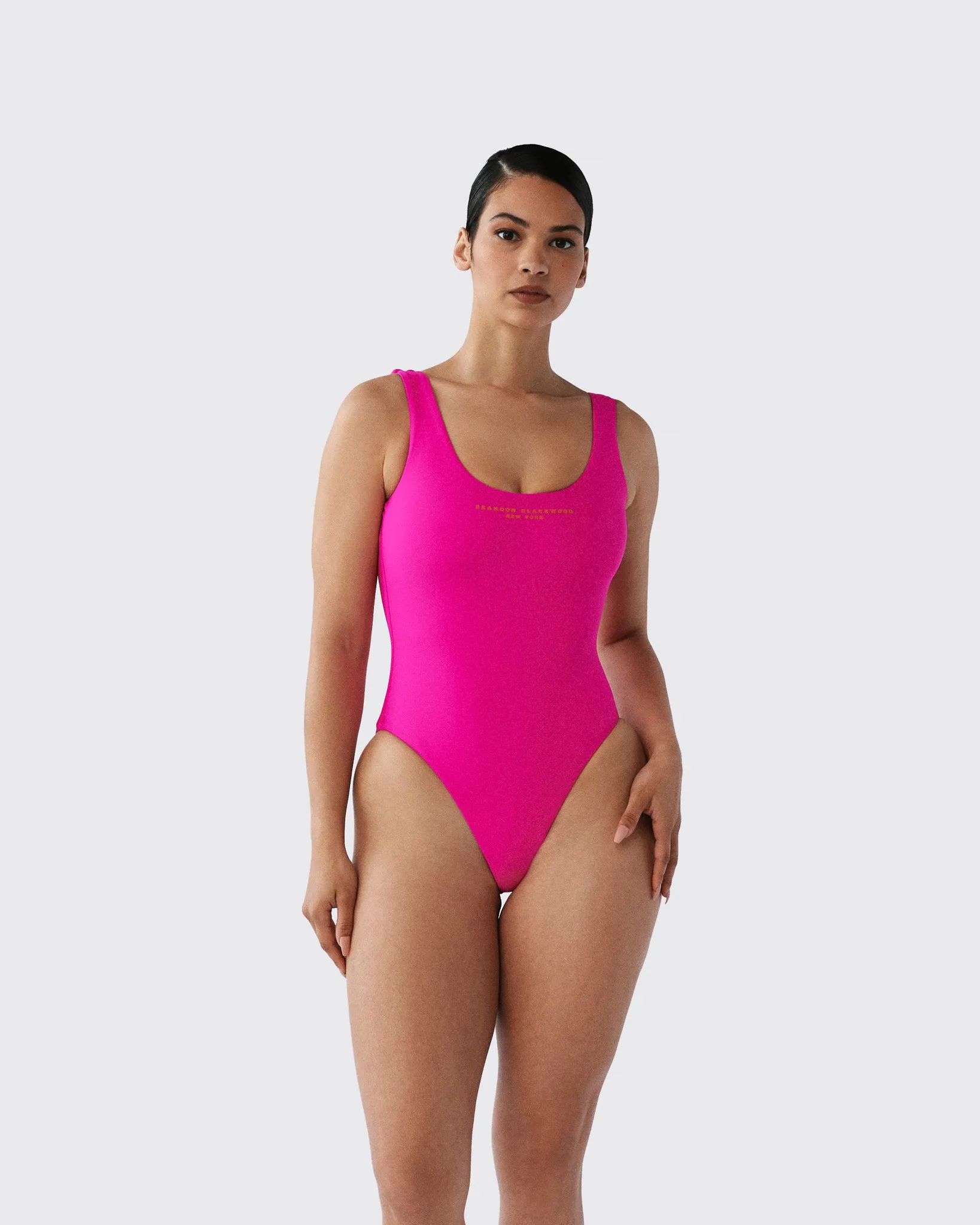 Logo One-Piece Swimsuit