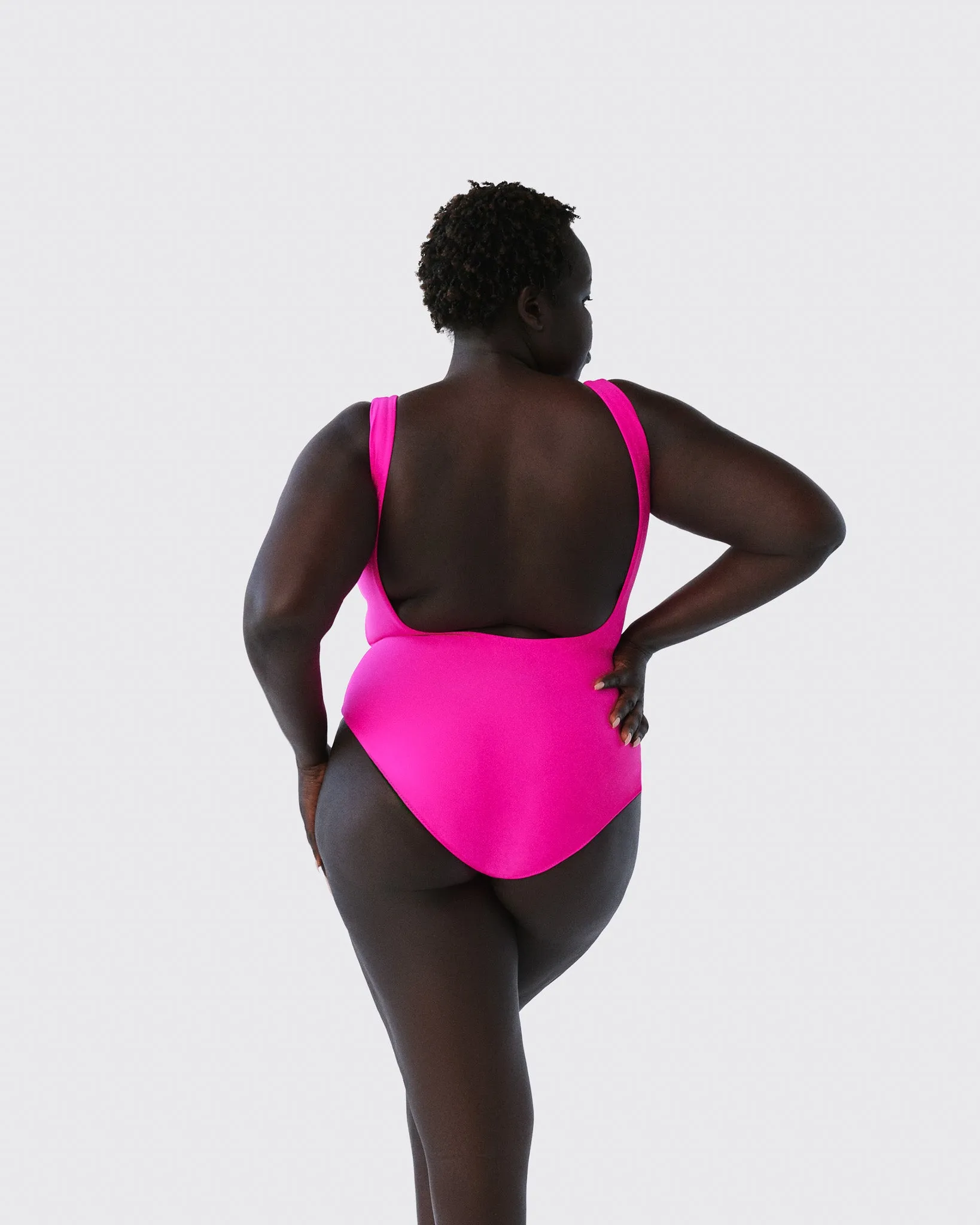 Logo One-Piece Swimsuit