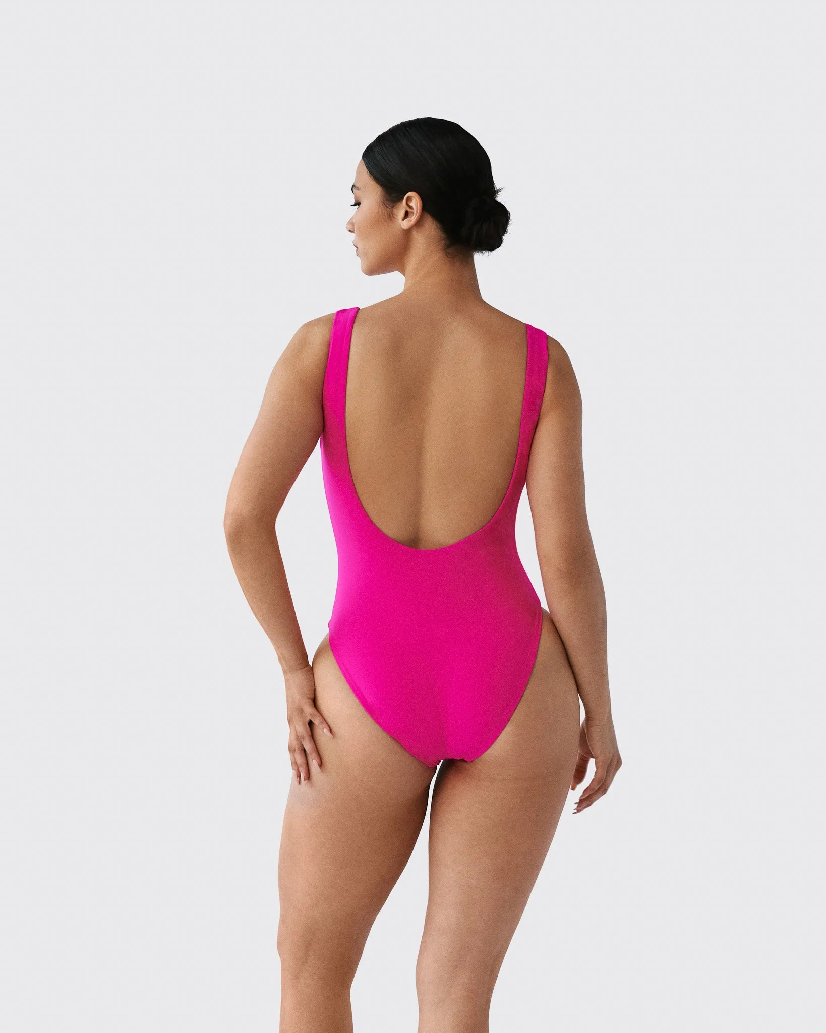 Logo One-Piece Swimsuit