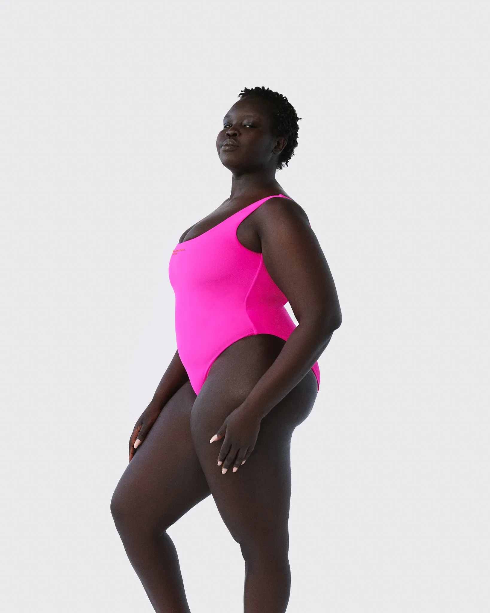 Logo One-Piece Swimsuit