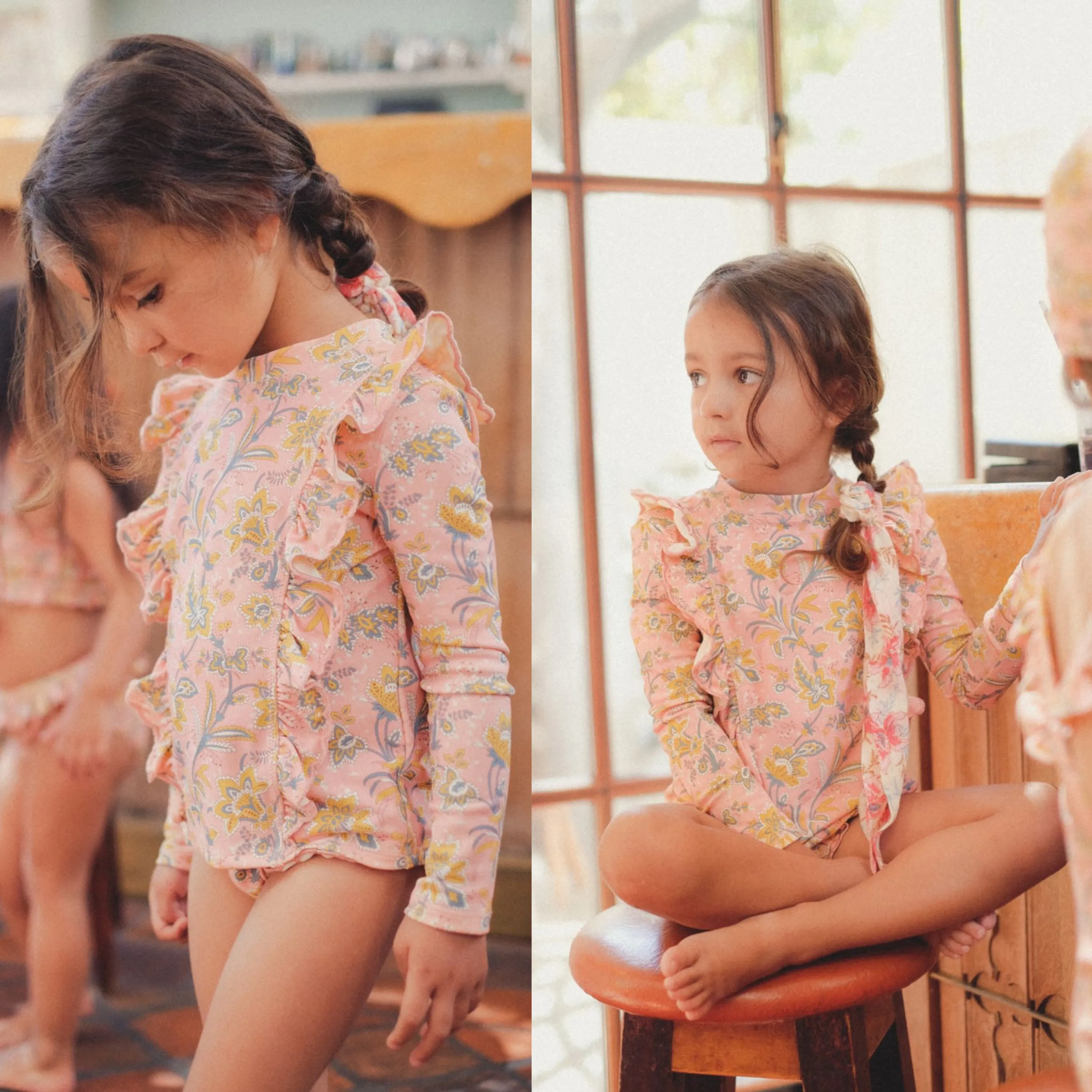 Louise Misha Yanika Uv Protective Set Pink Riviera