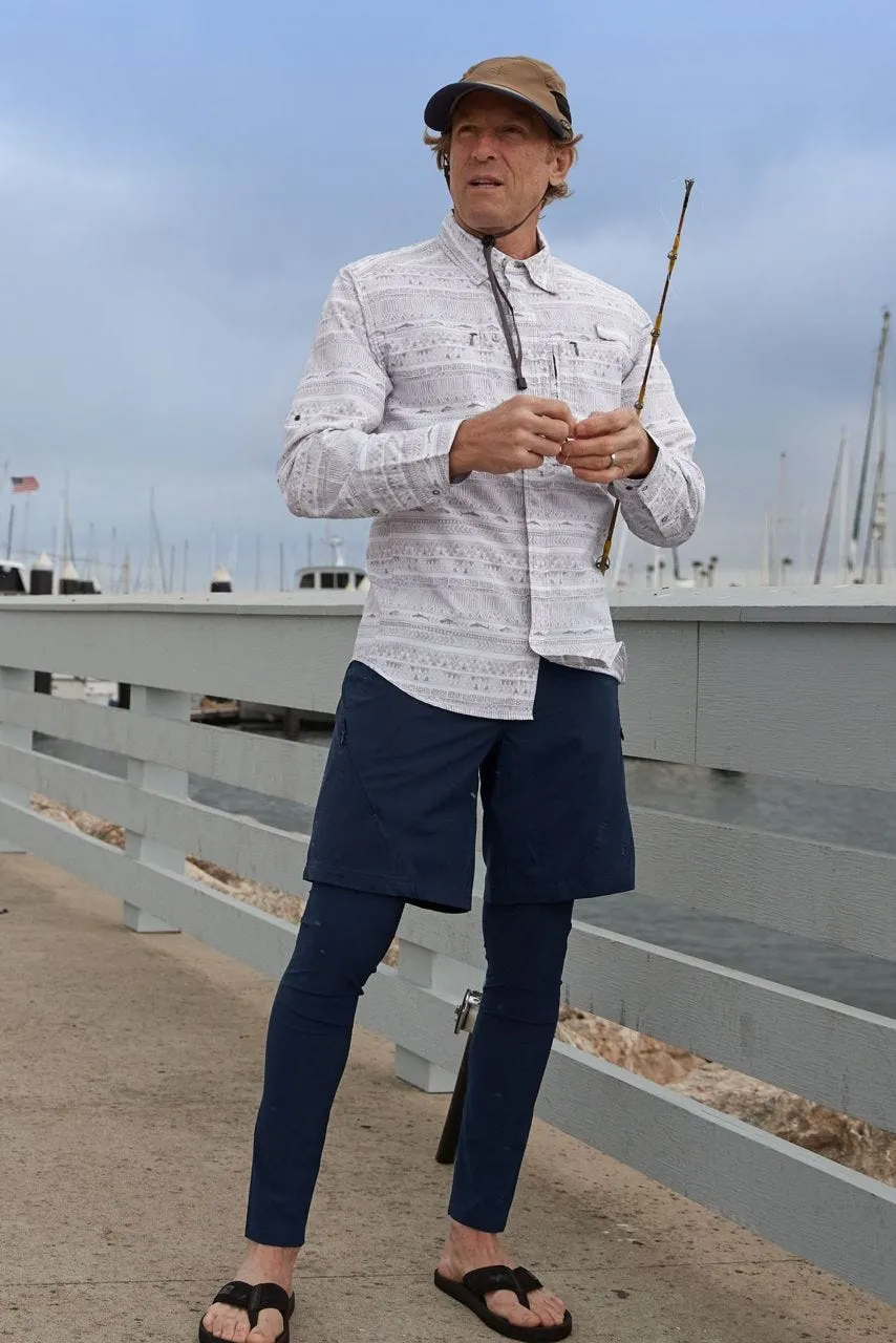 Men's Calasa Tech Swim Trunk Tights | Navy