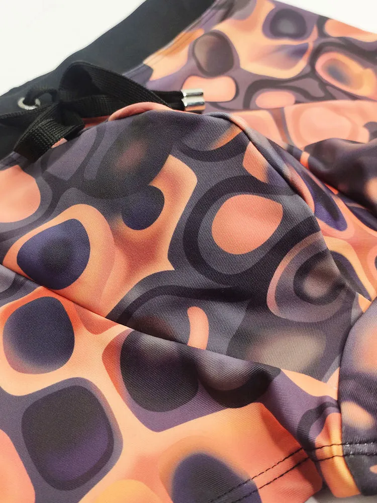 Men's Printed Beach Swim Shorts & Trunks