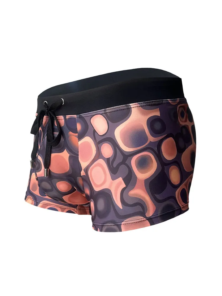 Men's Printed Beach Swim Shorts & Trunks