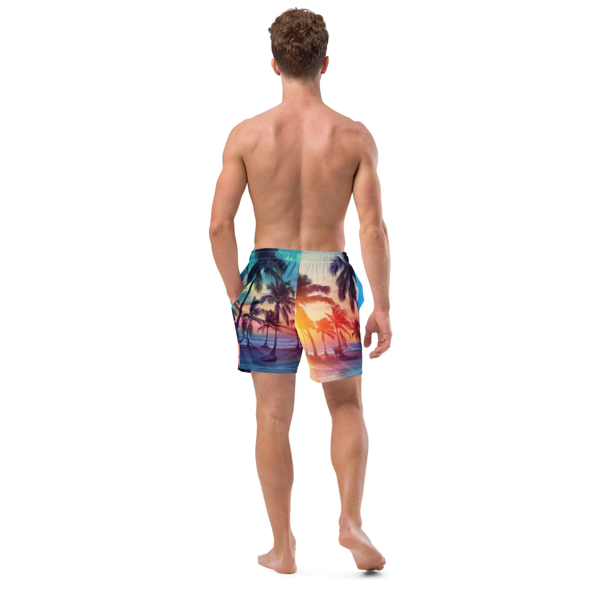 Men's Sailors Moon swim trunks
