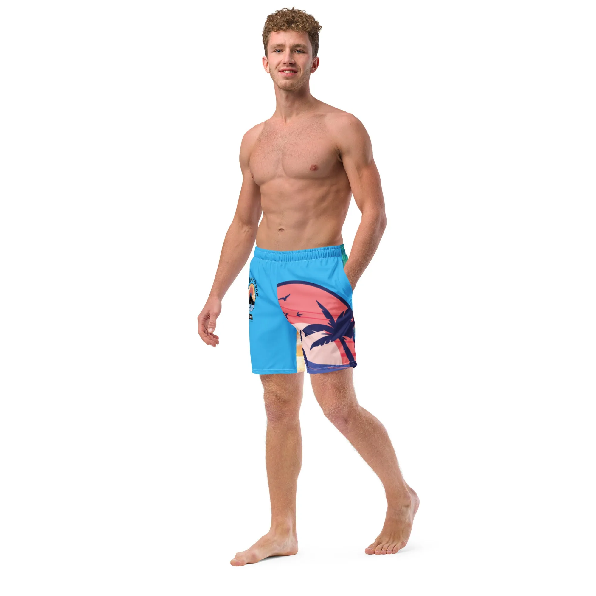 Men's Sailors Moon swim trunks
