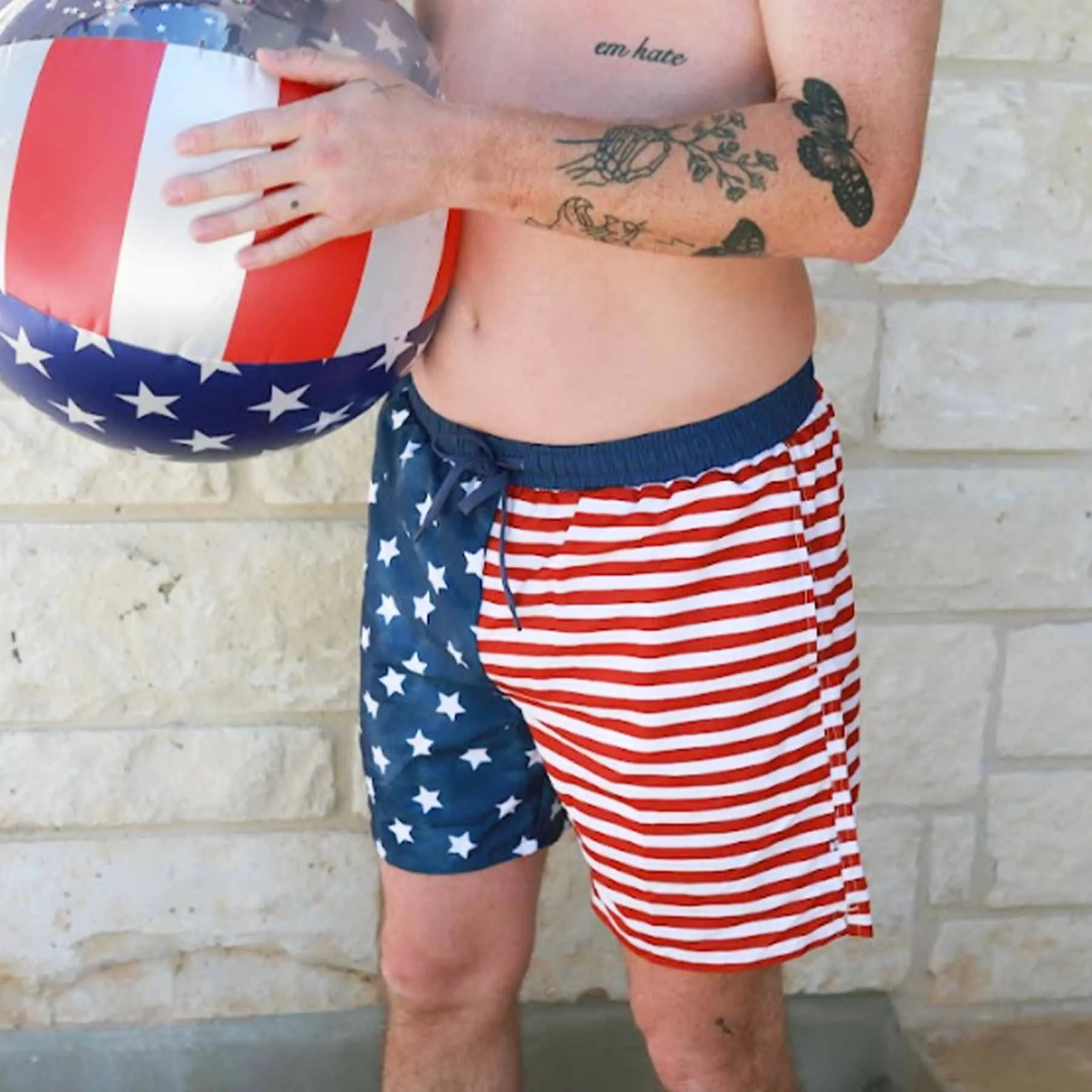 Men's Swim Trunks | Patriotic Summer