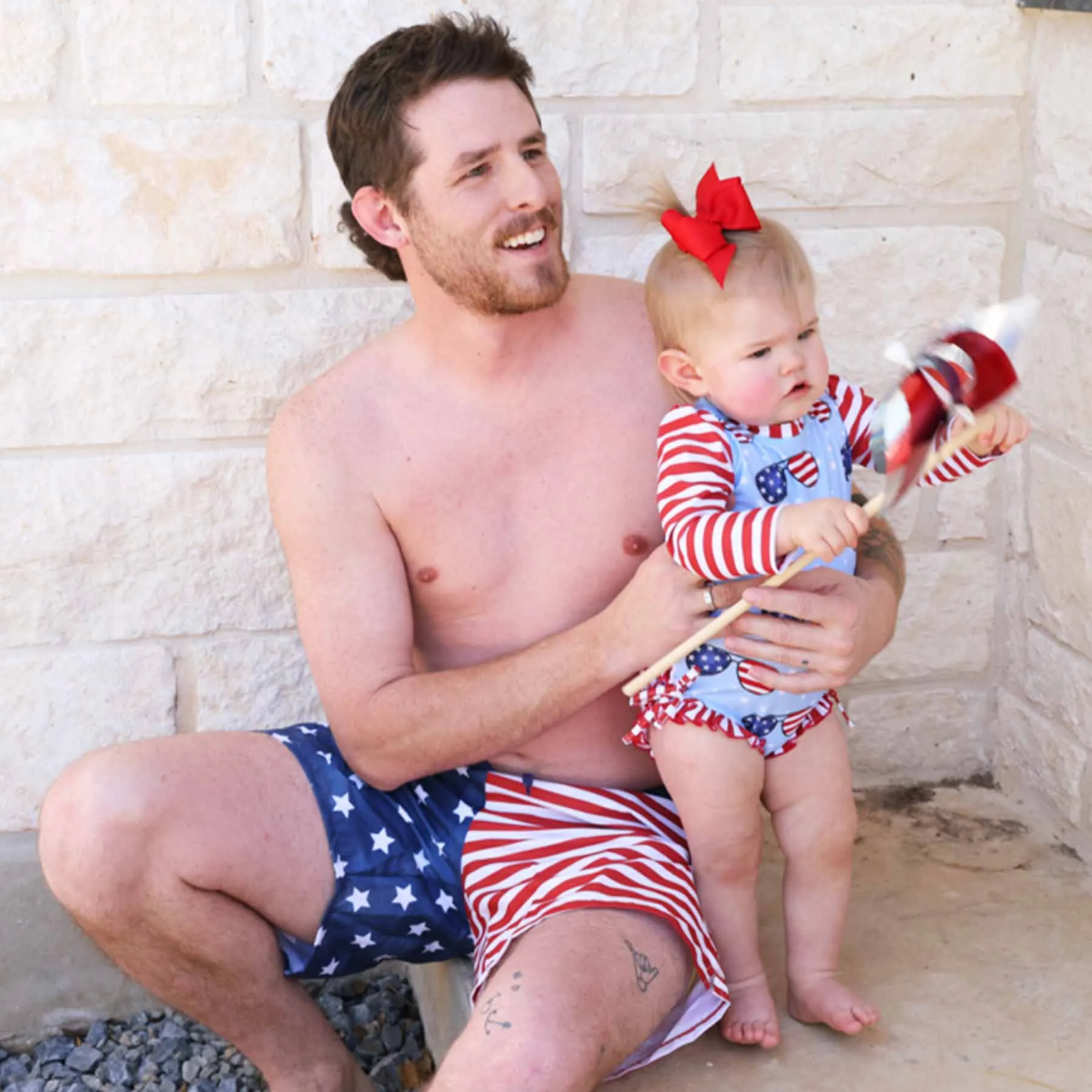 Men's Swim Trunks | Patriotic Summer