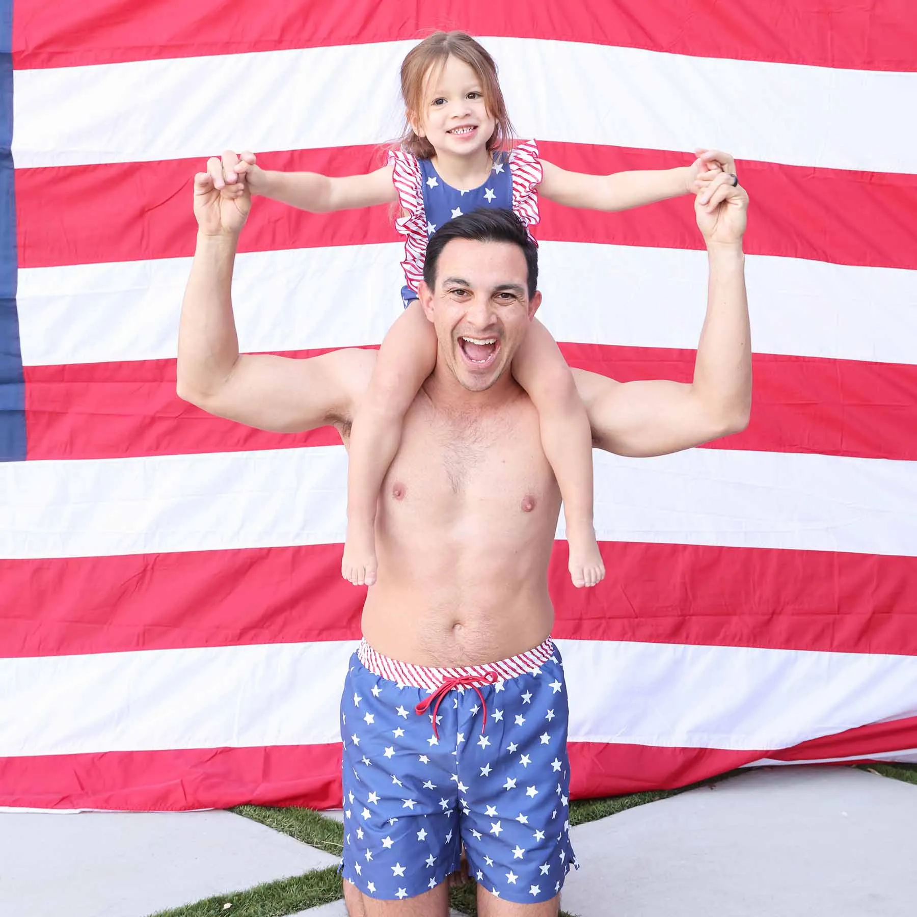 Men's Swim Trunks | Star-Spangled Summer