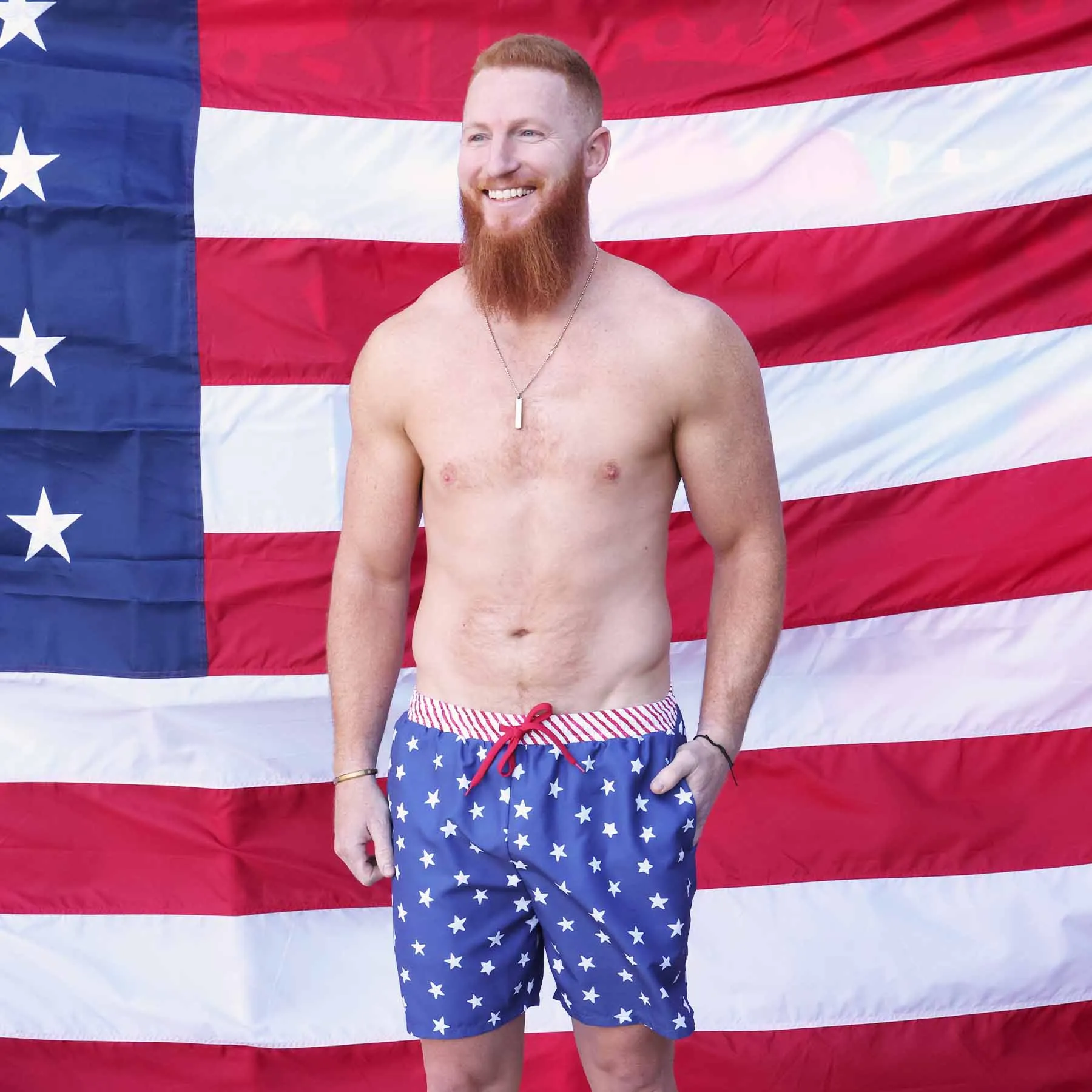 Men's Swim Trunks | Star-Spangled Summer