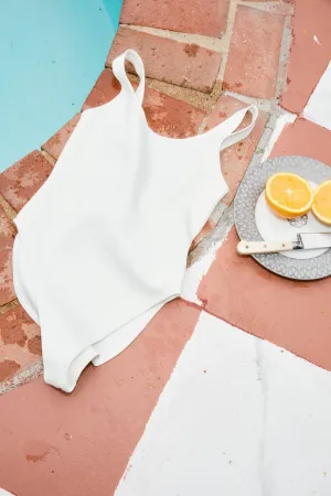 Off-White Tiny Logo One Piece Swimsuit