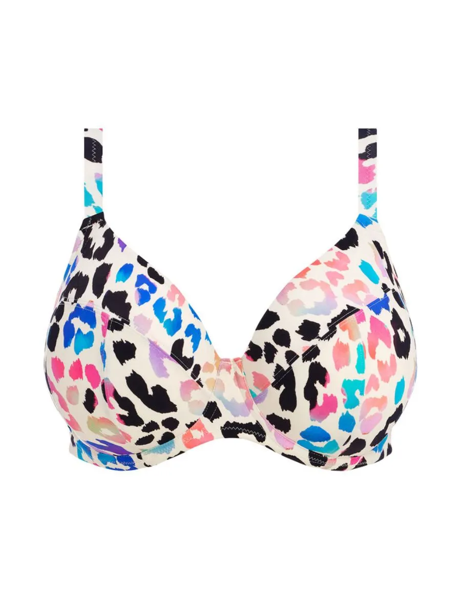 Party Bay Plunge Bikini Top - Multi