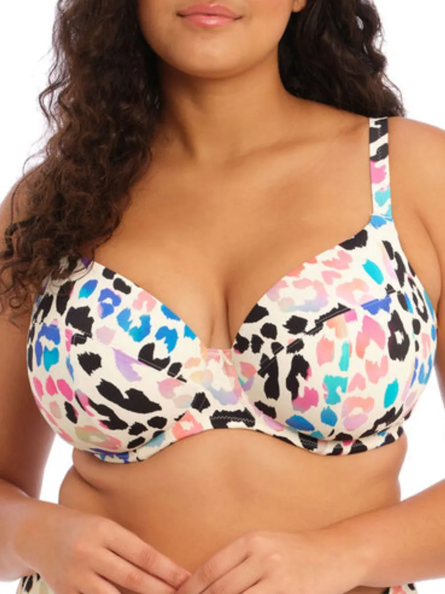 Party Bay Plunge Bikini Top - Multi