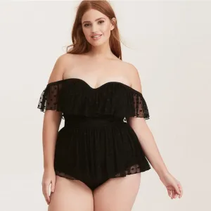 Plus Size Swimsuit One Piece Swimwear