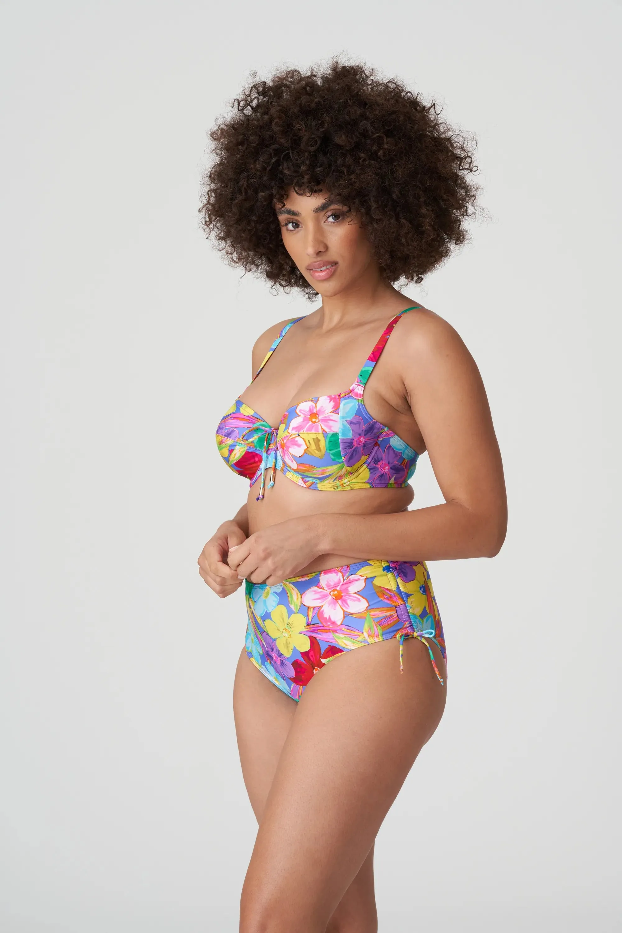 Prima Donna Bikini Full Briefs Ropes-Sazan-Blue Bloom