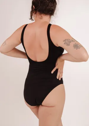 Tamarindo Black One-Piece Swimsuit