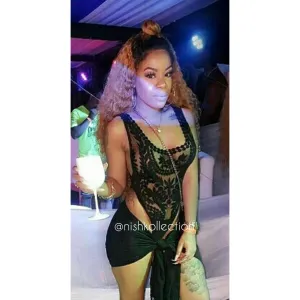 Taquin Embroidery swimsuit