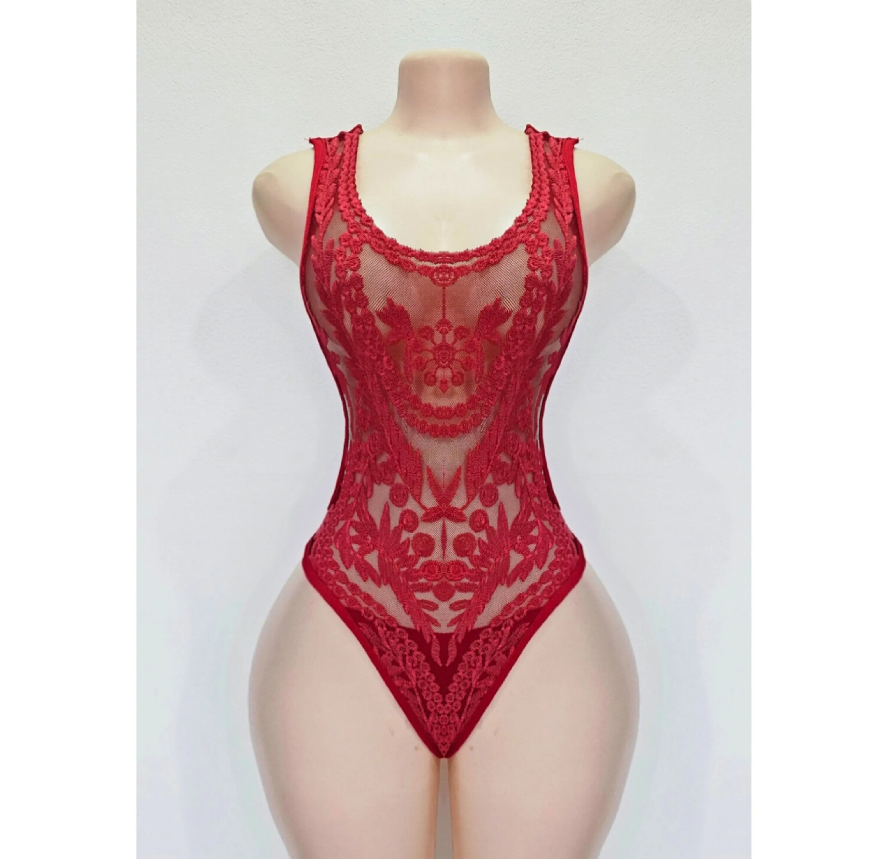 Taquin Embroidery swimsuit