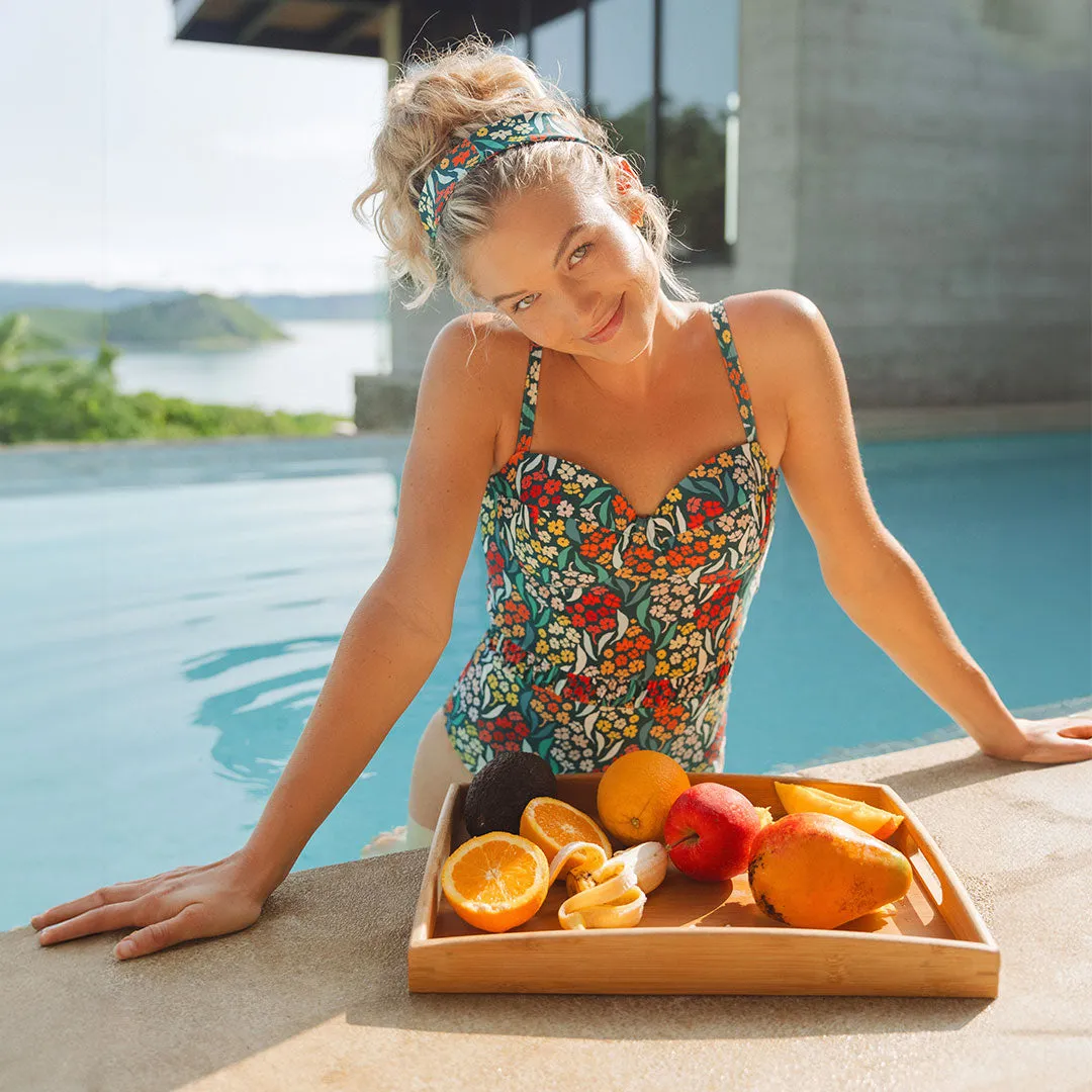 The Duchess One-Piece, Costa Floral